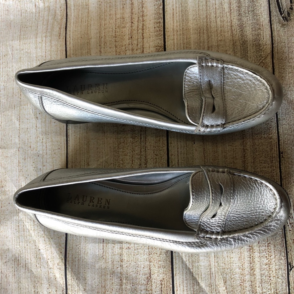 LAUREN Ralph Lauren Galia Leather Loafers JK027 - Picture 4 of 8